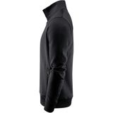 James Harvest - Melville Heights - Sweater - Zwart - Volledige Rits - Heren