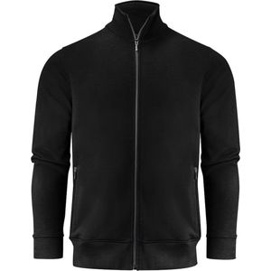 James Harvest - Melville Heights - Sweater - Zwart - Volledige Rits - Heren