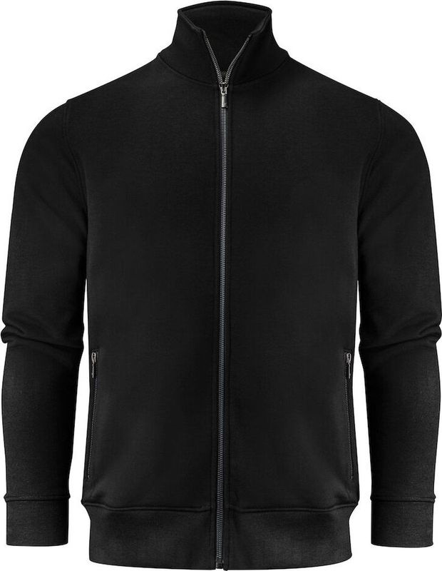 James Harvest - Melville Heights - Sweater - Zwart - Volledige Rits - Heren