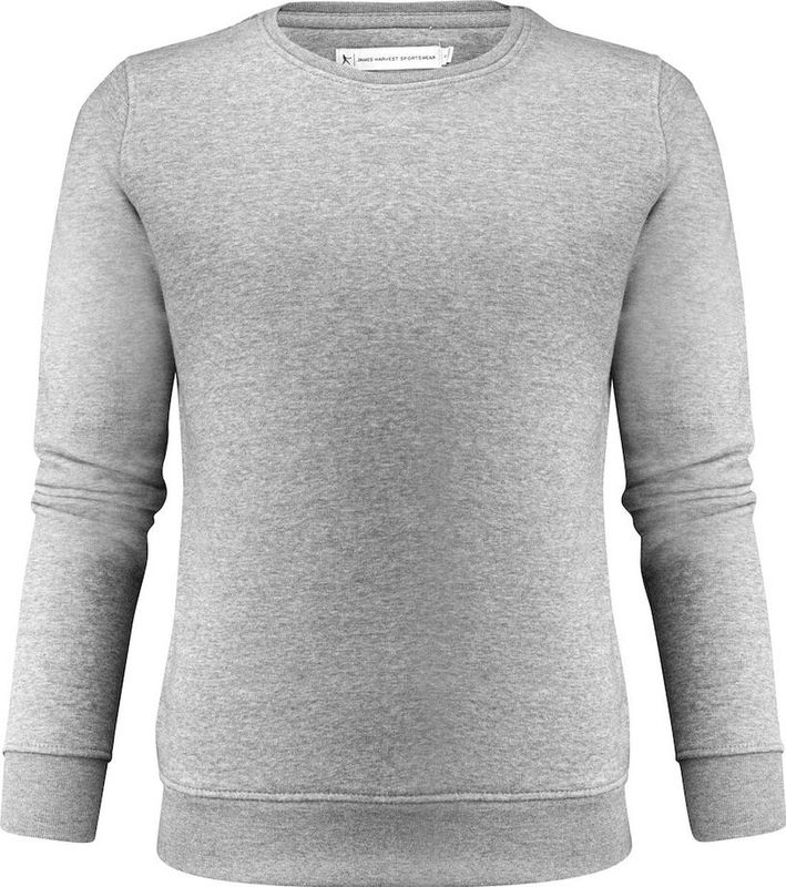 James Harvest - Alder Heights - Sweater - Groen - Biologisch Katoen, Gerecycled Polyester