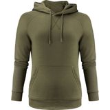 Kariban Heren Organische Raglan Sweatshirt (Mosgroen)