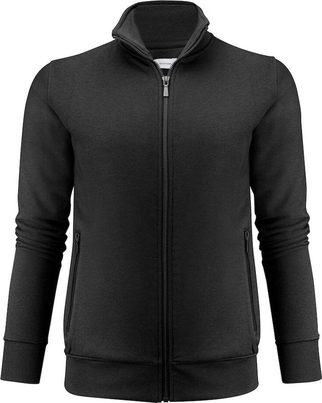 Texet - Melville Heights - Sweatvest - Zwart - Organisch Katoen/Gerecycled Polyester