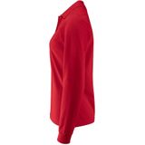 Printer - Surf Pro Ls - Polo Piqué - Rood - Dames