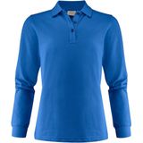 Printer - Surf Pro Ls - Polo Piqué - Oceaan Blauw - Dames