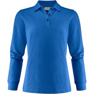 Printer - Surf Pro Ls - Polo Piqué - Oceaan Blauw - Dames