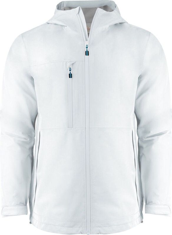 Hiker - Shell Jas - Wit - Gerecycled Polyester