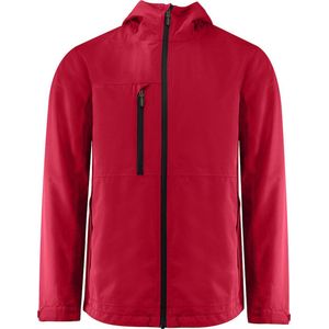 Printer - Shell Jas Hiker - Rood - Heren - Maat 5XL