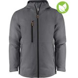 Printer - Shell Jas Hiker - Marine - Heren