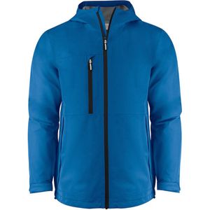 Printer - Shell Jas Hiker - Heren - Oceaan Blauw