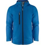 Printer - Shell Jas Hiker - Oceaan Blauw - Heren