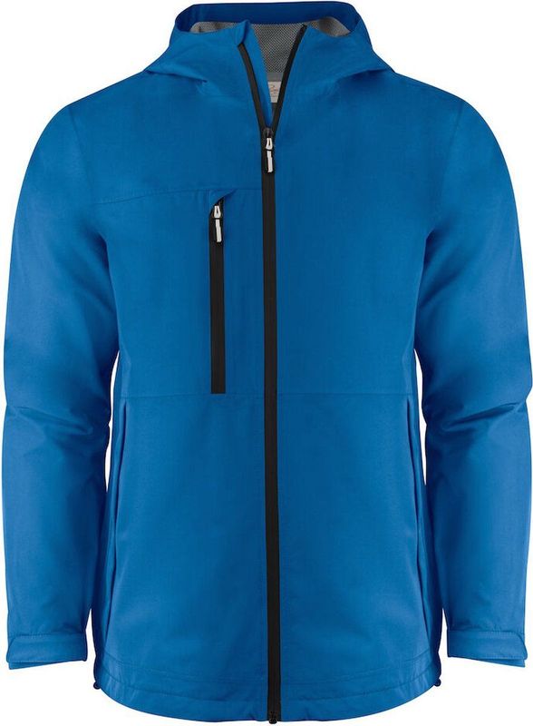 Printer - Shell Jas Hiker - Oceaan Blauw - Heren