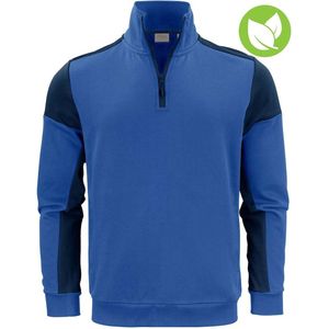 Sweater - Kobalt/Marine - Katoen/Polyester - Oeko-Tex Gecertificeerd