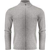 James Harvest - Ashland Cardigan - Heren - Grijs Mêlée - 4XL