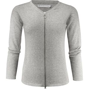 James Harvest CARDIGAN ASHLAND WOMAN 2122511 - Grijs Mêlee - XS