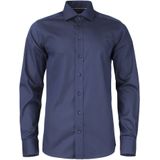 J.Harvest & Frost - Yellow Bow 50 - Hemd - Hemelsblauw/Gestreept - Slim Fit