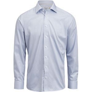 J.Harvest & Frost - Yellow Bow 50 - Hemd - Hemelsblauw/Gestreept - Slim Fit