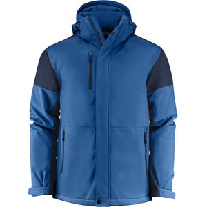 Printer - Padded Softshell Prime - Gevoerde Softshell Jas - Kobalt/Marine - Gerecycled Polyester