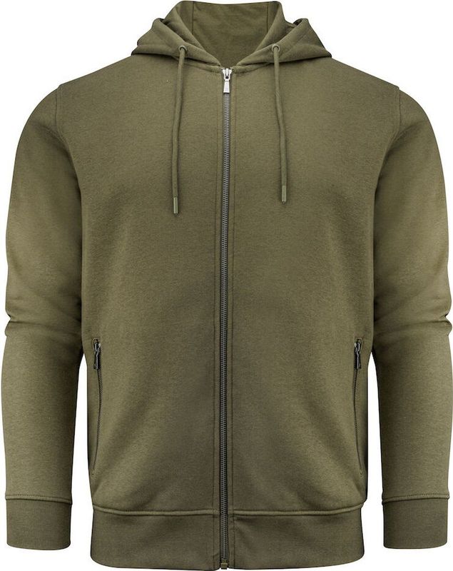 James Harvest SWEATVEST WESTWOOD HEIGHTS 2132027 - mosgroen