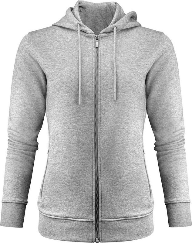 James Harvest - Westwood Heights - Hoodie - Grijs Mêlée - 85% Katoen - 15% Polyester