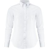 James Harvest Acton Hemd Dames Wit maat XS