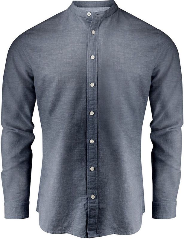 James Harvest Sportswear - Townsend - Overhemd - Linnen-Katoen Mix