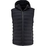 Woodlake - Heights - Gewatteerde Bodywarmer - Zwart - 100% Gerecycled Polyester