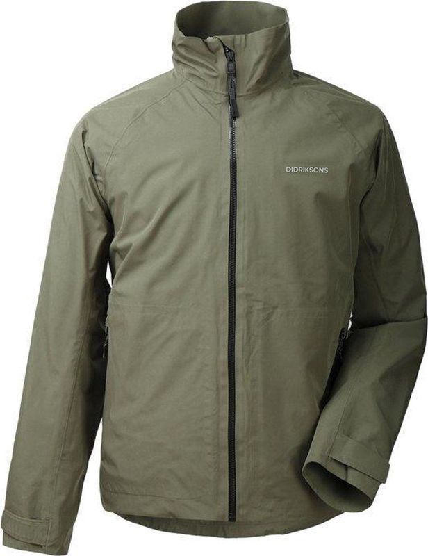 Didriksons - Colin Usx Jkt - Outdoorjas - Fog Green - 100% Polyester