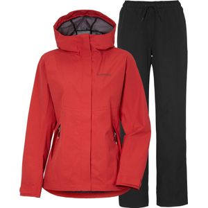 Didriksons Grit - Outdoorjas & Broek - Set - Zwart - Polyamide - Winddicht