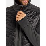 Didriksons ZUKO USX FULLZIP Heren Outdoorjas - Coal black