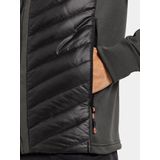 Didriksons ZUKO USX FULLZIP Heren Outdoorjas - Coal black
