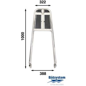 Båtsystem Race 100 Code Zero Plateau