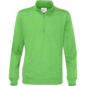 Cottover Sweater Half Zip Unisex - Gots Gecertificeerd 141012 - Groen
