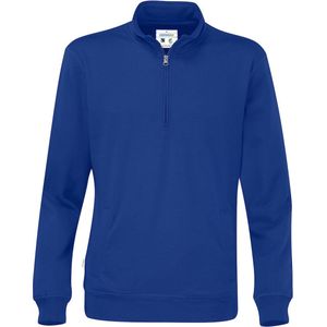 Cottover Sweater Half Zip Unisex - Gots Gecertificeerd 141012 - Blauw