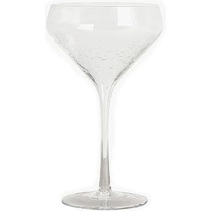 ByOn Champagneglas Champagne Saucer Bubbles van glas met een volume van 0,30L, 5281600400