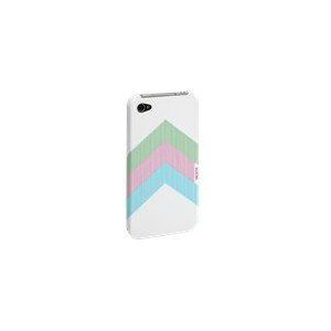 Dicota Löv Hard Cover Case voor Apple iPhone 4 kunststof wit blauw groen roze