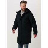 Elvine Gunter Lange jas (Heren |blauw |waterdicht)
