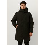 Elvine Gunter Lange jas (Heren |zwart |waterdicht)