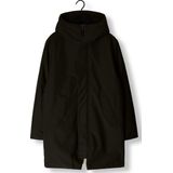 Elvine Gunter Lange jas (Heren |zwart |waterdicht)