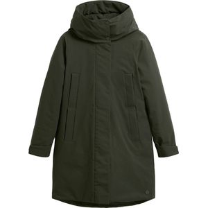 Elvine - Eline - Lange Jas - Olijfgroen - 100% Polyester - Waterdicht, Winddicht