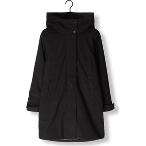 Elvine - Eline - Lange Jas - Zwart - Waterdicht