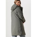 Elvine Womens Signy Lange jas (Dames |olijfgroen/grijs)