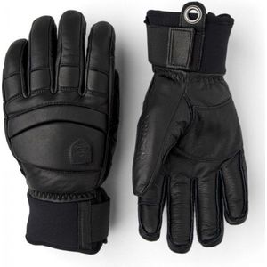 Hestra - Skihandschoenen - Glove Army Leather Fall Line New Black / Black voor Unisex - Maat 7 - Zwart
