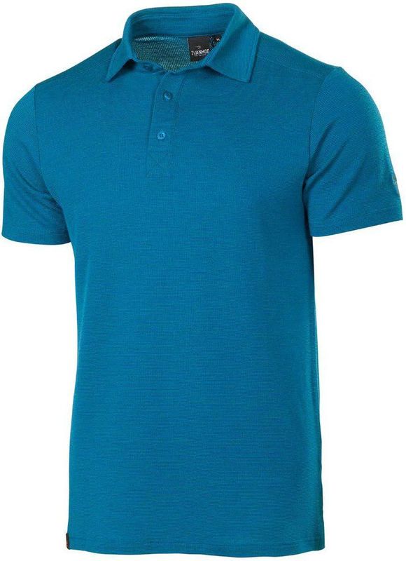 Ivanhoe - Elis - Poloshirt - Electric Blue - Merino - Tencel