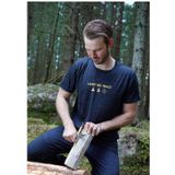 Ivanhoe t-shirt Agaton Trace voor heren - 100 merino wol - Groen