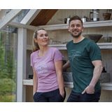 Ivanhoe t-shirt Agaton Trekk voor heren - 100 merino wol - Groen