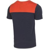 Ivanhoe t-shirt Kian SS Navy voor heren van Merino en Tencel - Blauw