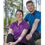 Ivanhoe t-shirt Kian SS Navy voor heren van Merino en Tencel - Blauw