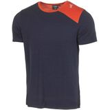 Ivanhoe t-shirt Kian SS Navy voor heren van Merino en Tencel - Blauw