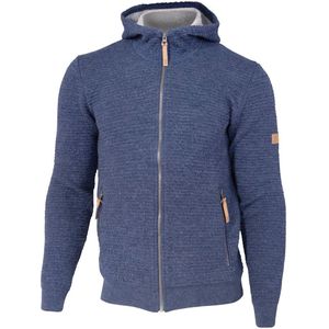 Ivanhoe - Morel Hood - Vest - Denim Blauw - Wol/Tencel