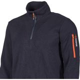 Ivanhoe - Hadar Half Zip - Vest - Blauw - Merinowol
